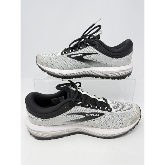 Brooks Revel 7 Men's Running Shoes Sneakers White Black Size 10.5 - Picture 5 of 7